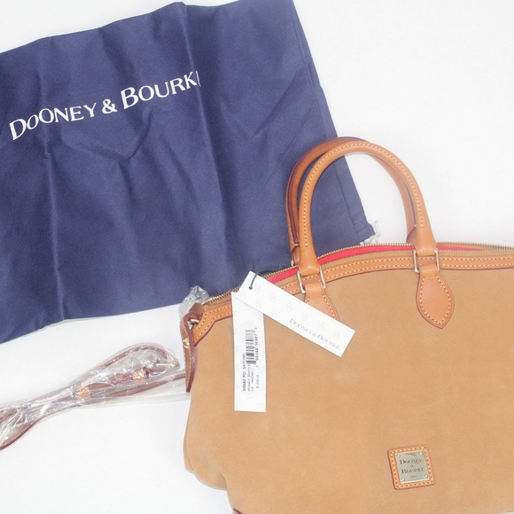 Dooney & Bourke Handbags - New Dooney And Bourke Handbag Darcy Satchel Suede